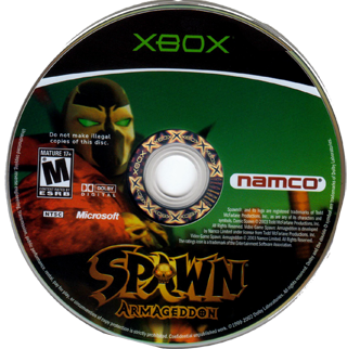 Spawn - Armageddon (USA) Game Disc